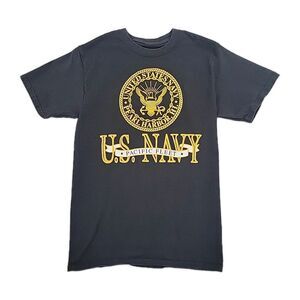U.S. Navy Mens T-Shirt Size Small Pearl Harbor Pacific Fleet Hanes 100% Cotton